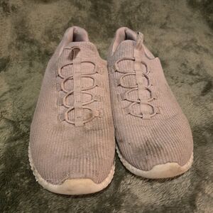 Skechers Women's Light Pink Knit Sneakers